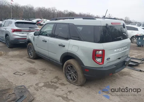 2021 Ford Bronco Sport Big Bend from USA, damaged, VIN 3FMCR9B67MRB37771